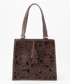 【グレース コンチネンタル/GRACE CONTINENTAL】のCutwork toteBAG 人気、トレンドファッション・服の通販 founy(ファニー) ファッション Fashion レディースファッション Fashion for Women バッグ Bags ヴィンテージ Vintage Style スクエア Square, Square Shape タッセル Tassel, Fringe 定番 Standard, Basic Item フロント Front, Front Design ワーク Workwear, Utility Style thumbnail タンブガッティ|ID: prp329100004663926 ipo3291000000033740554