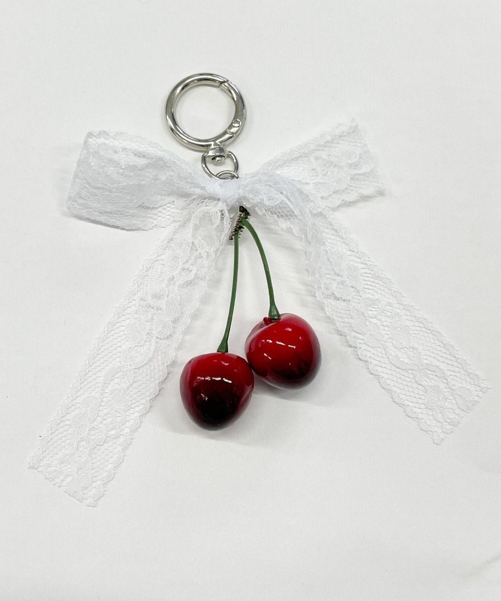 【ウィゴー/WEGO】のビッグチェリーリボンキーホルダー インテリア・キッズ・メンズ・レディースファッション・服の通販 founy(ファニー) ファッション Fashion レディースファッション Fashion for Women ミニ財布・二つ折り財布 Wallets & Card Cases キーホルダー Keychain, Key Holder スマホ Smartphone, Mobile Device トレンド Trend, Trending Now リボン Ribbon, Bow 財布 Wallet, Purse 柄2|ID: prp329100004663939 ipo3291000000033740678