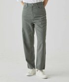 【サキュウ/caqu】の【洗える/涼しい/コットンリネン】color linen ankle boys アンクル丈ボーイフィットリネンデニム slate|ID: prp329100004663968 ipo3291000000033740765