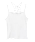 【アースミュージックアンドエコロジー/earth music&ecology】のコード付きキャミソール Off White|ID: prp329100004663974 ipo3291000000033740781