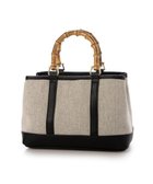 【アンビリオン/UNBILLION】のカシュカシュ cachecache / バンブーハンドルエルガリー2wayトート 人気、トレンドファッション・服の通販 founy(ファニー) ファッション Fashion レディースファッション Fashion for Women バッグ Bags カラフル Colorful Design キャンバス Canvas, Canvas Fabric ショルダー Shoulder, Shoulder Strap 財布 Wallet, Purse ハンド Hand, Handmade ポケット Pocket, Pocket Detail マグネット Magnet, Magnetic Closure ミックス Mix, Mixed Style モチーフ Motif, Design Theme 再入荷 Restock / Back in Stock thumbnail ブラック|ID: prp329100004663980 ipo3291000000036279477