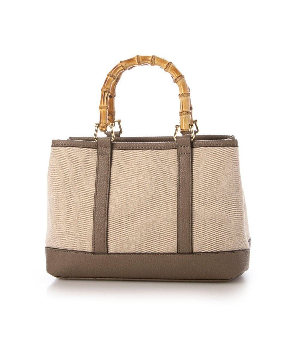 【アンビリオン/UNBILLION】のカシュカシュ cachecache / バンブーハンドルエルガリー2wayトート インテリア・キッズ・メンズ・レディースファッション・服の通販 founy(ファニー) 　ファッション　Fashion　レディースファッション　Fashion for Women　バッグ　Bags　カラフル　Colorful Design　キャンバス　Canvas, Canvas Fabric　ショルダー　Shoulder, Shoulder Strap　財布　Wallet, Purse　ハンド　Hand, Handmade　ポケット　Pocket, Pocket Detail　マグネット　Magnet, Magnetic Closure　ミックス　Mix, Mixed Style　モチーフ　Motif, Design Theme　再入荷　Restock / Back in Stock　オーク|ID: prp329100004663980 ipo3291000000036279478