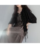 【グリーンパークス/Green Parks】のESCARシアーギンガムシャーリングカーディガ 人気、トレンドファッション・服の通販 founy(ファニー) ファッション Fashion レディースファッション Fashion for Women トップス・カットソー Cut & Sew Tops カーディガン・羽織り Layered Style Cardigans おすすめ Recommended / Our Picks カーディガン Cardigan, Knitwear シャーリング Shirring, Ruched ベーシック Basic, Essential ポケット Pocket, Pocket Detail リボン Ribbon, Bow 夏 Summer 春 Spring S/S・春夏 SS, Spring/Summer, Warm Season thumbnail Black|ID: prp329100004663993 ipo3291000000033740853