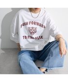 【グリーンパークス/Green Parks】の・SUGAR SPOON TORApt7分袖スウェット Off White|ID: prp329100004663994 ipo3291000000033740855