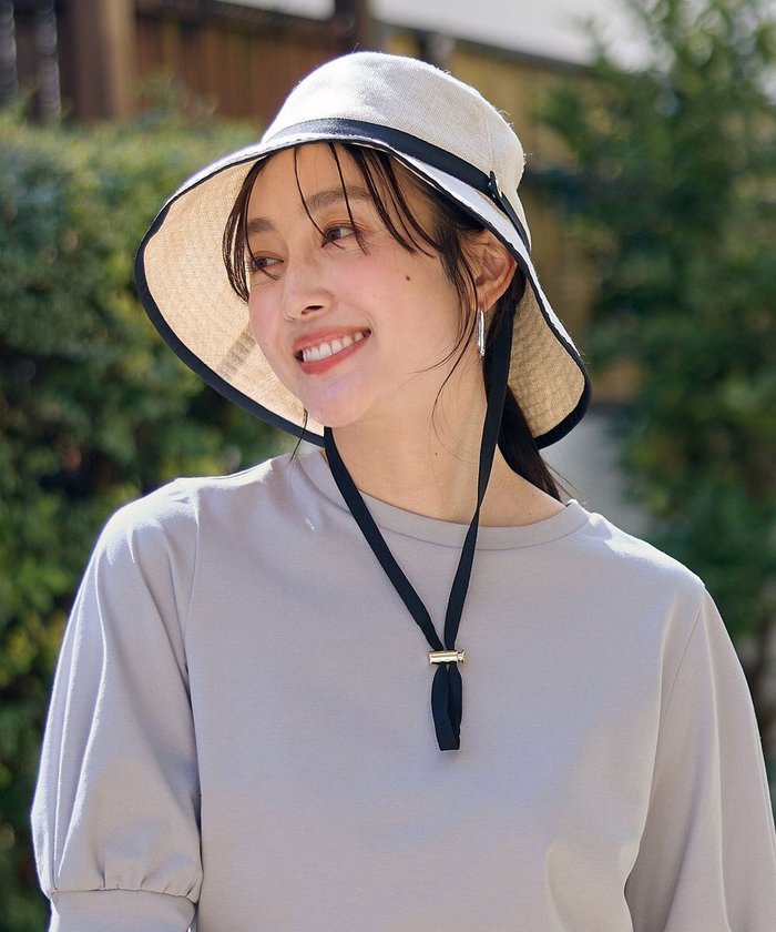 【エニー/ANY】の【手洗い可/UVケア】雑材ハット インテリア・キッズ・メンズ・レディースファッション・服の通販 founy(ファニー) https://founy.com/ ファッション Fashion レディースファッション Fashion for Women キャップ&ハット Hats & Caps 帽子 Hat, Headwear 再入荷 Restock / Back in Stock おすすめ Recommended / Our Picks 夏 Summer ギフト プレゼント Gift / Present |ID: prp329100004664013 ipo3291000000034898173