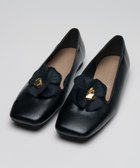 【ムーク/muuc】の花刺繍モチーフのパンプス ブラック|ID: prp329100004664053 ipo3291000000033741116