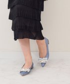 【ブリジット バーキン/Bridget Birkin】の【Bridget Birkin】パールリボンポインテッドパンプス 人気、トレンドファッション・服の通販 founy(ファニー) ファッション Fashion レディースファッション Fashion for Women パール Pearl, Pearl Accent フリンジ Fringe, Tassel thumbnail ブルー雑材|ID: prp329100004664063 ipo3291000000033741154