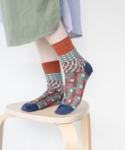 【コキュウ/COQ】のCROSS PATCH ショートソックス オレンジ|ID: prp329100004664070 ipo3291000000033741186