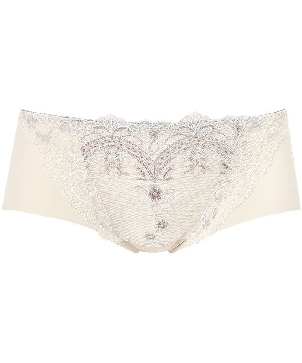 【ウィング/Wing】のショーツ Wing Lesiage PB6000・PB6001とペア 【6000シリーズ】 はきこみ丈あさめ PF6001 ウイング/ワコール インテリア・キッズ・メンズ・レディースファッション・服の通販 founy(ファニー) 　ファッション　Fashion　レディースファッション　Fashion for Women　アンダー　Underwear Essentials　カッティング　Cutting Detail　クラシカル　Classical, Vintage-Inspired　ショーツ　Shorts, Short Pants　フィット　Fit, Slim Fit　フラット　Flat, Flat Shoes　フロント　Front, Front Design　モチーフ　Motif, Design Theme　レース　Lace, Lace Fabric　アイボリー|ID: prp329100004664077 ipo3291000000033741226