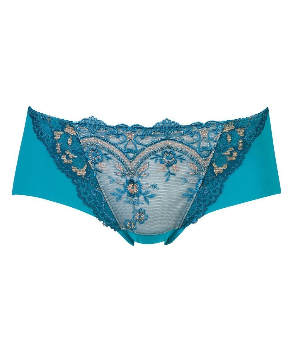 【ウィング/Wing】のショーツ Wing Lesiage PB6000・PB6001とペア 【6000シリーズ】 はきこみ丈あさめ PF6001 ウイング/ワコール インテリア・キッズ・メンズ・レディースファッション・服の通販 founy(ファニー) 　ファッション　Fashion　レディースファッション　Fashion for Women　アンダー　Underwear Essentials　カッティング　Cutting Detail　クラシカル　Classical, Vintage-Inspired　ショーツ　Shorts, Short Pants　フィット　Fit, Slim Fit　フラット　Flat, Flat Shoes　フロント　Front, Front Design　モチーフ　Motif, Design Theme　レース　Lace, Lace Fabric　ターコイズ|ID: prp329100004664077 ipo3291000000033741230