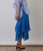 【グレース コンチネンタル/GRACE CONTINENTAL】のイレギュラープリーツスカート 人気、トレンドファッション・服の通販 founy(ファニー) ファッション Fashion レディースファッション Fashion for Women スカート Skirts プリーツスカート / 上品フェミニンスタイル Pleated Skirts シフォン Chiffon, Lightweight Fabric プリーツ Pleats, Pleated ベーシック Basic, Essential マーメイド Mermaid, Fishtail Silhouette 夏 Summer 春 Spring S/S・春夏 SS, Spring/Summer, Warm Season thumbnail ブルー|ID: prp329100004664089 ipo3291000000033741273