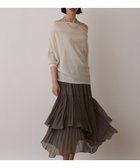 【グレース コンチネンタル/GRACE CONTINENTAL】のイレギュラープリーツスカート 人気、トレンドファッション・服の通販 founy(ファニー) ファッション Fashion レディースファッション Fashion for Women スカート Skirts プリーツスカート / 上品フェミニンスタイル Pleated Skirts シフォン Chiffon, Lightweight Fabric プリーツ Pleats, Pleated ベーシック Basic, Essential マーメイド Mermaid, Fishtail Silhouette 夏 Summer 春 Spring S/S・春夏 SS, Spring/Summer, Warm Season thumbnail グレー|ID: prp329100004664089 ipo3291000000033741274