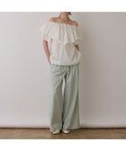【グレース コンチネンタル/GRACE CONTINENTAL】のフリルオフショルトップ キナリ|ID: prp329100004664097 ipo3291000000033741302