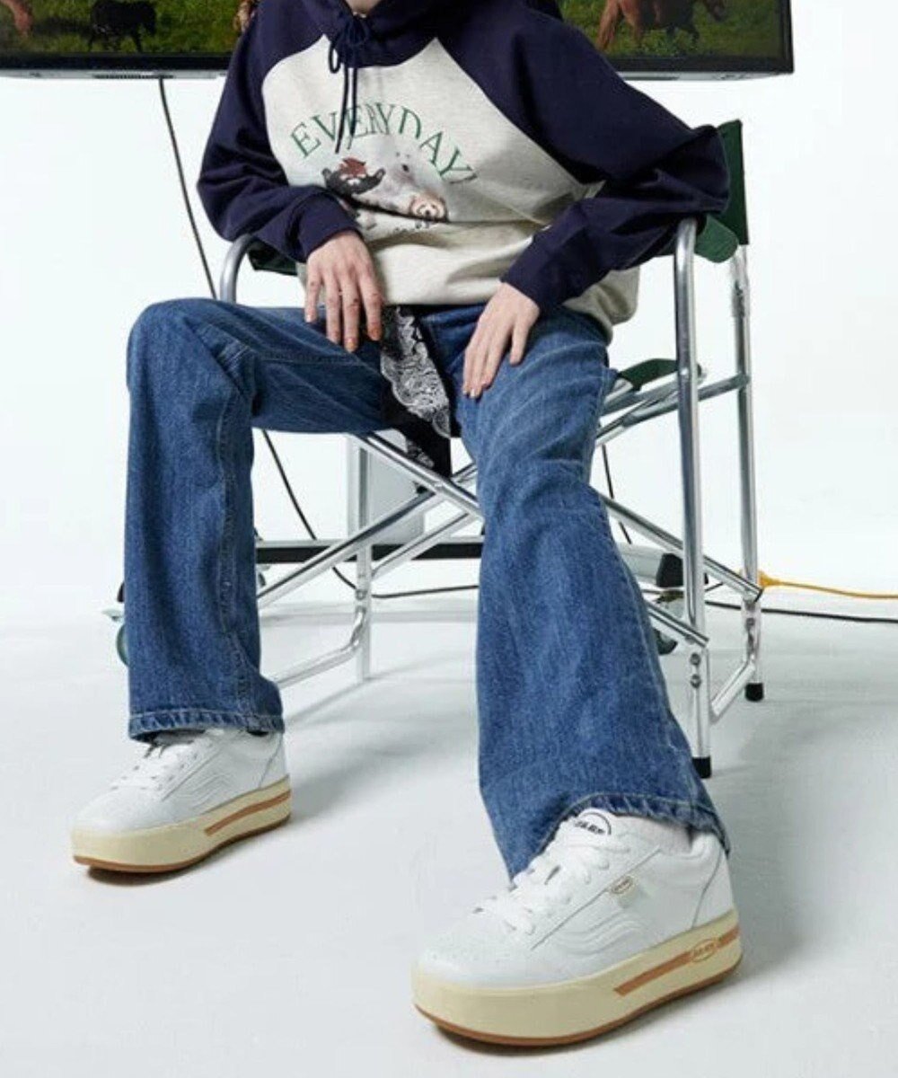 【ボントレ/BONTRE】の【23.65/イーシプサムチョンユクオ】厚底カジュアルスニーカー/VIVI インテリア・キッズ・メンズ・レディースファッション・服の通販 founy(ファニー) 　ファッション　Fashion　レディースファッション　Fashion for Women　おすすめ　Recommended / Our Picks　シンプル　Simple, Minimal　スニーカー　Sneakers, Trainers　トレンド　Trend, Trending Now　人気　Popular, Best Seller　厚底　Platform Shoes　ホワイト|ID: prp329100004664120 ipo3291000000033741384