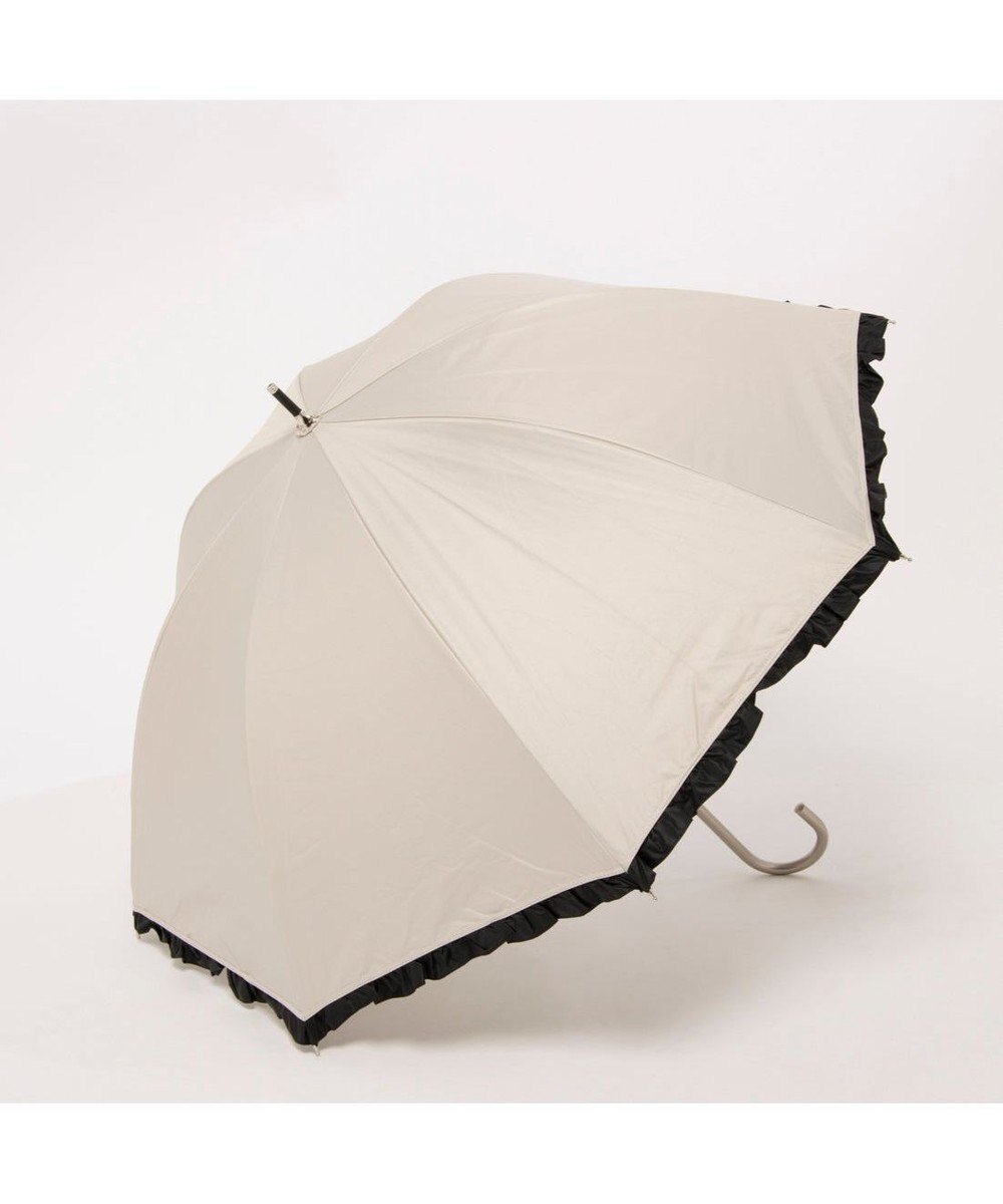 【アンビリオン/UNBILLION】のカシュネ cachenez / PUバイカラーフリルバルーンショートパラソル インテリア・キッズ・メンズ・レディースファッション・服の通販 founy(ファニー) ファッション Fashion レディースファッション Fashion for Women レイングッズ・傘・晴雨兼用傘 Umbrellas & Rain Gear アクセサリー Fashion Accessories 傘 Umbrella, Parasol スカーフ Scarf, Neckwear ハンド Hand, Handmade 帽子 Hat, Headwear 日傘 Parasol, UV Umbrella モチーフ Motif, Design Theme 再入荷 Restock / Back in Stock ベージュ|ID: prp329100004664170 ipo3291000000033741561