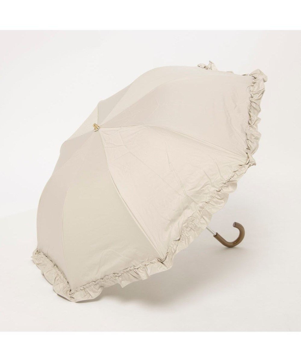 【アンビリオン/UNBILLION】のカシュネ cachenez / PUビッグフリルトップレス2段折りたたみ傘 人気、トレンドファッション・服の通販 founy(ファニー) 　ファッション　Fashion　レディースファッション　Fashion for Women　レイングッズ・傘・晴雨兼用傘　Umbrellas & Rain Gear　アクセサリー　Fashion Accessories　傘　Umbrella, Parasol　スカーフ　Scarf, Neckwear　ハンド　Hand, Handmade　フリル　Frill, Ruffle　帽子　Hat, Headwear　日傘　Parasol, UV Umbrella　モチーフ　Motif, Design Theme　再入荷　Restock / Back in Stock　 other-1|ID: prp329100004664175 ipo3291000000033741581