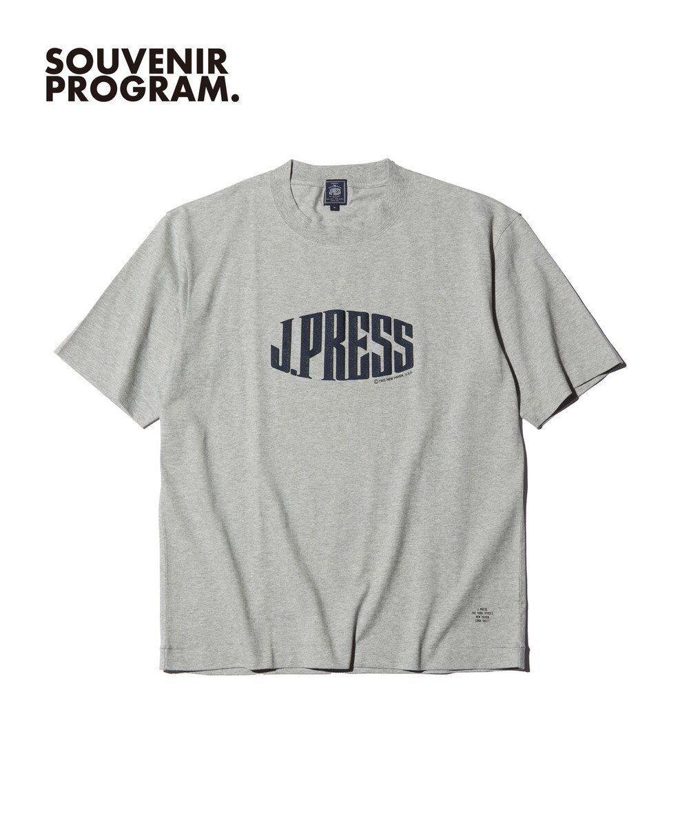 【ジェイ プレス/J.PRESS / MEN】の【J.PRESS ORIGINALS】Supima Recycle Jersey J.PRESS Logo T-shirt インテリア・キッズ・メンズ・レディースファッション・服の通販 founy(ファニー) ファッション Fashion レディースファッション Fashion for Women トップス・カットソー Cut & Sew Tops シャツ・ブラウス・オフィスカジュアル Elegant Blouses & Button-Ups ロングTシャツ・Tシャツ Longline T-Shirts & Tees カットソー・ベーシックTシャツ Cut-and-Sewn Tops / Stretch Tees & Basics アメリカン American Style カットソー Cut and Sewn Top シンプル Simple, Minimal スーピマ Supima, Premium Cotton フロント Front, Front Design ベーシック Basic, Essential リラックス Relax, Relaxed Fit 夏 Summer 春 Spring S/S・春夏 SS, Spring/Summer, Warm Season ライトグレー系|ID: prp329100004664199 ipo3291000000033741673
