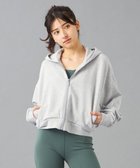 【チャコット/Chacott】のChacott BALANCE スウェットフーデットジャケット グレー杢|ID: prp329100004664213 ipo3291000000033741725