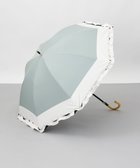 【アウロラ/AURORA】のBeaurance (ビューランス)バイカラーフリル晴雨兼用パラソル(長傘) 人気、トレンドファッション・服の通販 founy(ファニー) ファッション Fashion レディースファッション Fashion for Women レイングッズ・傘・晴雨兼用傘 Umbrellas & Rain Gear コンパクト Compact, Small Size 傘 Umbrella, Parasol サマー Summer, Summer Style ショート Short, Short Length シンプル Simple, Minimal フェミニン Feminine, Girly フリル Frill, Ruffle 日傘 Parasol, UV Umbrella モダン Modern, Contemporary thumbnail ミントグリーン|ID: prp329100004664230 ipo3291000000033741786