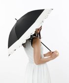 【アウロラ/AURORA】のBeaurance (ビューランス)バイカラーフリル晴雨兼用パラソル(長傘) 人気、トレンドファッション・服の通販 founy(ファニー) ファッション Fashion レディースファッション Fashion for Women レイングッズ・傘・晴雨兼用傘 Umbrellas & Rain Gear コンパクト Compact, Small Size 傘 Umbrella, Parasol サマー Summer, Summer Style ショート Short, Short Length シンプル Simple, Minimal フェミニン Feminine, Girly フリル Frill, Ruffle 日傘 Parasol, UV Umbrella モダン Modern, Contemporary thumbnail ブラック|ID: prp329100004664230 ipo3291000000033741790