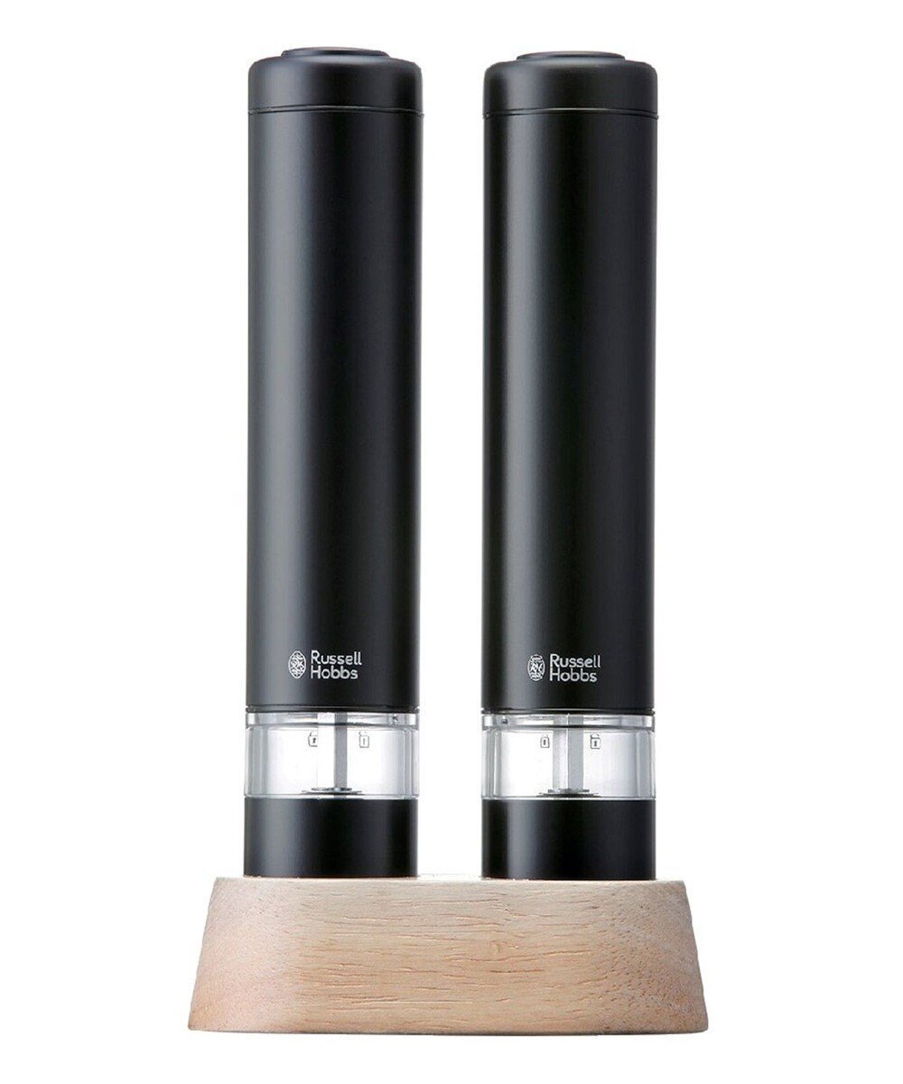 【ヤマト テーブル&キッチン/YAMATO Table & Kitchen】の【ラッセルホブス】電動ミル ソルト・ペッパー ミニ ブラック 7933JP-BK 人気、トレンドファッション・服の通販 founy(ファニー) 　ファッション　Fashion　レディースファッション　Fashion for Women　コンパクト　Compact, Small Size　スタンド　Stand Collar, Upright Stand　テーブル　Table, Dining Table　 other-1|ID: prp329100004664393 ipo3291000000033742380