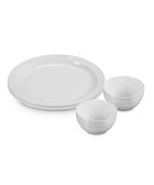 【ヤマト テーブル&キッチン/YAMATO Table & Kitchen】の【ル・クルーゼ】LC テーブルウェア・セット ホワイトラスター ホワイト|ID: prp329100004664398 ipo3291000000033742389