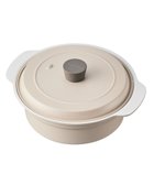 【ヤマト テーブル&キッチン/YAMATO Table & Kitchen】の【レコルト】IH対応鍋 クりームホワイト RIH-1PT(WH) ホワイト|ID: prp329100004664410 ipo3291000000033742418