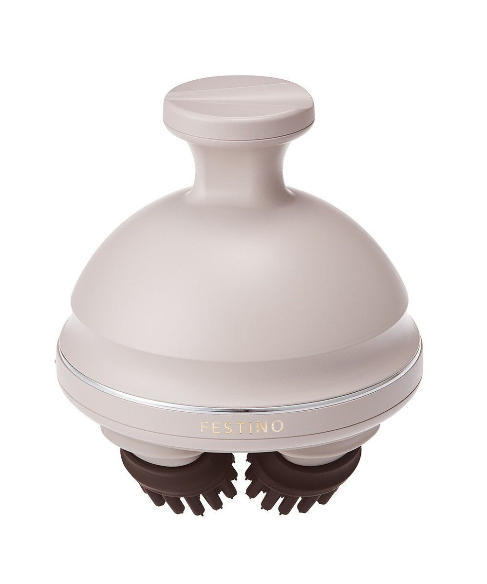 【ヤマト テーブル&キッチン/YAMATO Table & Kitchen】の【フェスティノ】充電式EMSヘッドスパ プレミア サンドベージュ SMHB-044-SB インテリア・キッズ・メンズ・レディースファッション・服の通販 founy(ファニー) 　ファッション　Fashion　レディースファッション　Fashion for Women　シリコン　Silicone, Silicone Material　ダブル　Double, Double-Breasted　デコルテ　Décolleté, Neckline　ベージュ|ID: prp329100004664415 ipo3291000000033742434