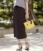 【ジェイ プレス/J.PRESS】の【WEB限定カラーあり・洗える・接触冷感・吸水速乾】Lightジョーゼット ナロー スカート ダークブラウン系|ID: prp329100004664449 ipo3291000000033742551