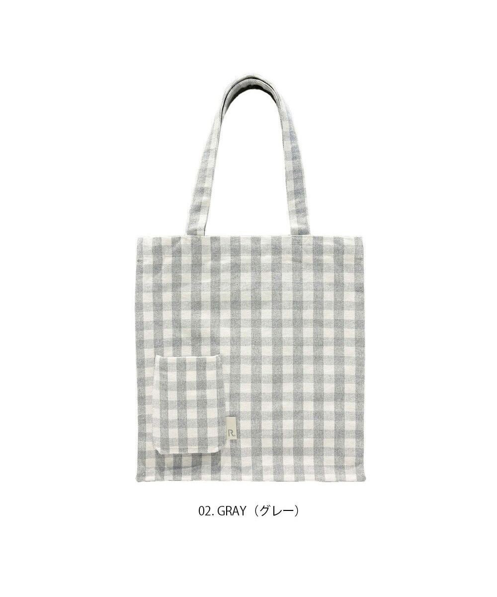 【ルートート/ROOTOTE】の1016【A4サイズ収納 】SN.トールボックス.メルシー-D インテリア・キッズ・メンズ・レディースファッション・服の通販 founy(ファニー) 　ファッション　Fashion　レディースファッション　Fashion for Women　バッグ　Bags　カメラ　Camera Accessories　ギンガム　Gingham, Gingham Fabric　傘　Umbrella, Parasol　シンプル　Simple, Minimal　チェック　Check, Plaid, Tartan　チェーン　Chain, Chain Strap　ネップ　Nepp, Slub Yarn　人気　Popular, Best Seller　ボックス　Boxy, Box Shape　ポケット　Pocket, Pocket Detail　ポーチ　Pouch, Small Case　リラックス　Relax, Relaxed Fit　ループ　Loop, Loop Knit　おすすめ　Recommended / Our Picks　02:グレー|ID: prp329100004664461 ipo3291000000033742596