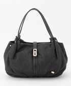 【ラ バガジェリー/LA BAGAGERIE】のかごバッグ風 2wayサマートート ブラック|ID: prp329100004664507 ipo3291000000033742763