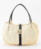 【ラ バガジェリー/LA BAGAGERIE】のかごバッグ風 2wayサマートート ホワイト|ID: prp329100004664507 ipo3291000000033742766