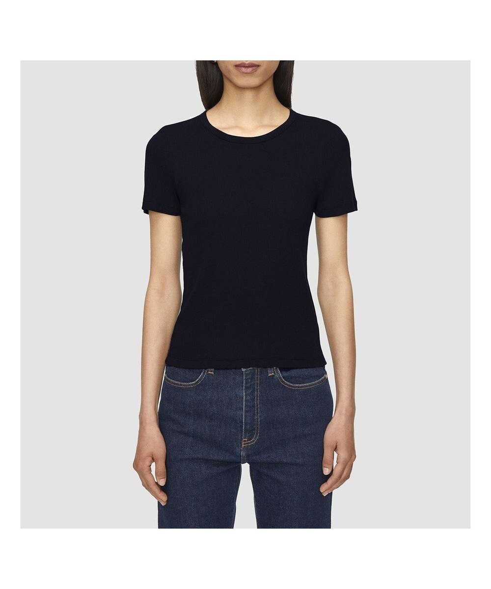 【ジョゼフ/JOSEPH】のジャージーリブ ティーシャツ インテリア・キッズ・メンズ・レディースファッション・服の通販 founy(ファニー) ファッション Fashion レディースファッション Fashion for Women トップス・カットソー Cut & Sew Tops シャツ・ブラウス・オフィスカジュアル Elegant Blouses & Button-Ups ロングTシャツ・Tシャツ Longline T-Shirts & Tees カットソー・ベーシックTシャツ Cut-and-Sewn Tops / Stretch Tees & Basics カットソー Cut and Sewn Top ストレッチ Stretch, Stretchy Fabric スリム Slim, Slim Fit フィット Fit, Slim Fit 夏 Summer 春 Spring S/S・春夏 SS, Spring/Summer, Warm Season Black|ID: prp329100004664534 ipo3291000000033742876