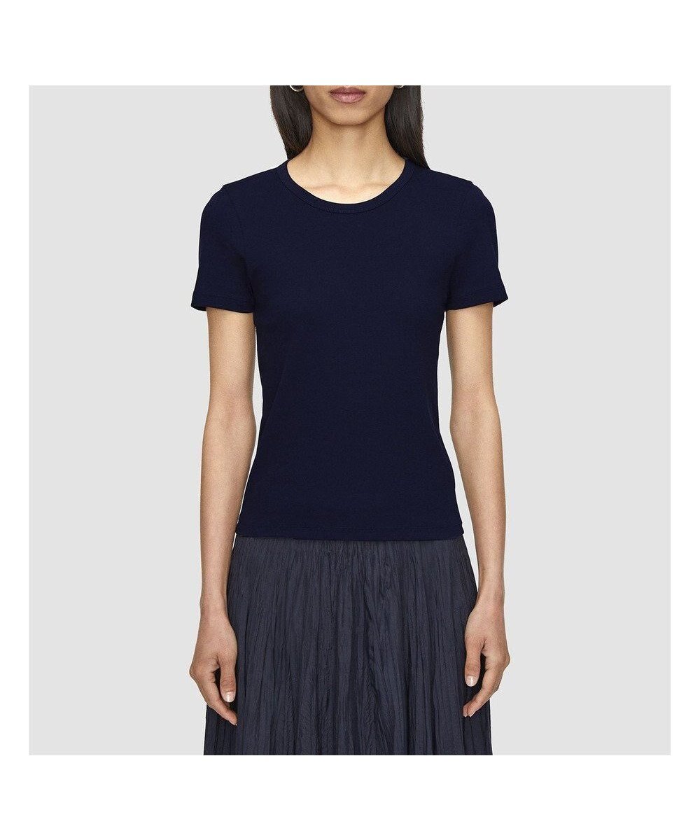 【ジョゼフ/JOSEPH】のジャージーリブ ティーシャツ インテリア・キッズ・メンズ・レディースファッション・服の通販 founy(ファニー) ファッション Fashion レディースファッション Fashion for Women トップス・カットソー Cut & Sew Tops シャツ・ブラウス・オフィスカジュアル Elegant Blouses & Button-Ups ロングTシャツ・Tシャツ Longline T-Shirts & Tees カットソー・ベーシックTシャツ Cut-and-Sewn Tops / Stretch Tees & Basics カットソー Cut and Sewn Top ストレッチ Stretch, Stretchy Fabric スリム Slim, Slim Fit フィット Fit, Slim Fit 夏 Summer 春 Spring S/S・春夏 SS, Spring/Summer, Warm Season Navy|ID: prp329100004664534 ipo3291000000033742877