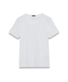 【ジョゼフ/JOSEPH】のジャージーリブ ティーシャツ 人気、トレンドファッション・服の通販 founy(ファニー) ファッション Fashion レディースファッション Fashion for Women トップス・カットソー Cut & Sew Tops シャツ・ブラウス・オフィスカジュアル Elegant Blouses & Button-Ups ロングTシャツ・Tシャツ Longline T-Shirts & Tees カットソー・ベーシックTシャツ Cut-and-Sewn Tops / Stretch Tees & Basics カットソー Cut and Sewn Top ストレッチ Stretch, Stretchy Fabric スリム Slim, Slim Fit フィット Fit, Slim Fit 夏 Summer 春 Spring S/S・春夏 SS, Spring/Summer, Warm Season thumbnail Off white|ID: prp329100004664534 ipo3291000000033742878