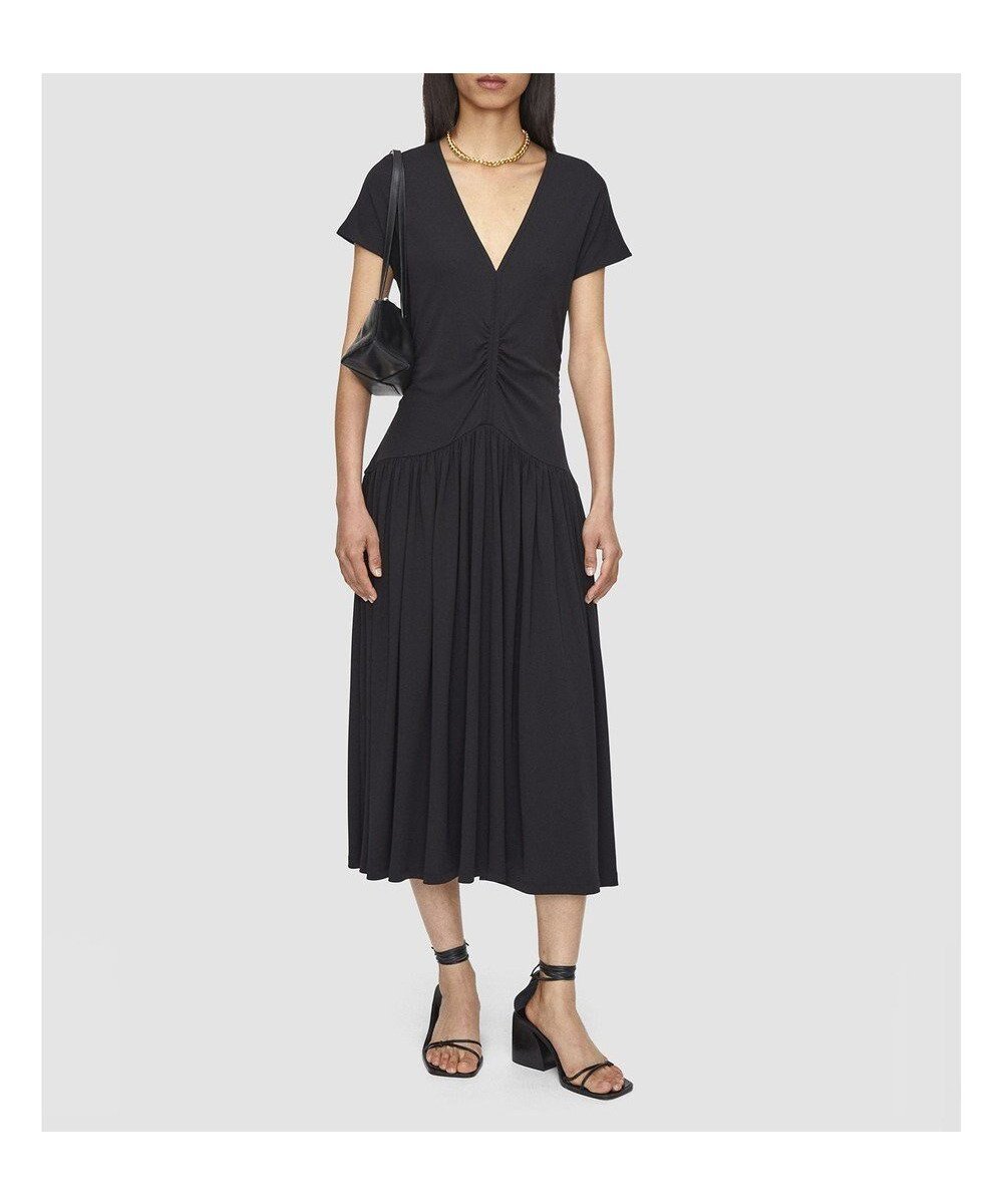 【ジョゼフ/JOSEPH】の【洗える】クレープジャージー ドレス 人気、トレンドファッション・服の通販 founy(ファニー) 　ファッション　Fashion　レディースファッション　Fashion for Women　ワンピース　Dresses　フォーマル・パーティードレス・結婚式用ドレス　Elegant & Casual Dresses　ギャザー　Gathered, Ruffled　ストレッチ　Stretch, Stretchy Fabric　センター　Center, Center Line　ドレス　Dress, One-Piece　夏　Summer　春　Spring　S/S・春夏　SS, Spring/Summer, Warm Season　洗える　Machine Washable　 other-1|ID: prp329100004664542 ipo3291000000033742905