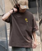 【ウィゴー/WEGO】の【ユニセックス着用ITEM/SMLサイズ展開】別注BENDAVISワンポイントT(SS) ブラウン|ID: prp329100004664551 ipo3291000000034628580