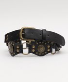 【ウィゴー/WEGO】のLウエスタンリングベルト ブラック|ID: prp329100004664553 ipo3291000000033742952