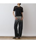 【グレース コンチネンタル/GRACE CONTINENTAL】のブライトシアーニットトップ 人気、トレンドファッション・服の通販 founy(ファニー) ファッション Fashion レディースファッション Fashion for Women トップス・カットソー Cut & Sew Tops ニット Knit Tops & Sweaters おすすめ Recommended / Our Picks アンサンブル Ensemble Set カーディガン Cardigan, Knitwear シアー Sheer, See-Through ショート Short, Short Length バランス Balance, Style Balance エレガント 上品 Elegant 夏 Summer 春 Spring S/S・春夏 SS, Spring/Summer, Warm Season thumbnail ブラック|ID: prp329100004664682 ipo3291000000033743458