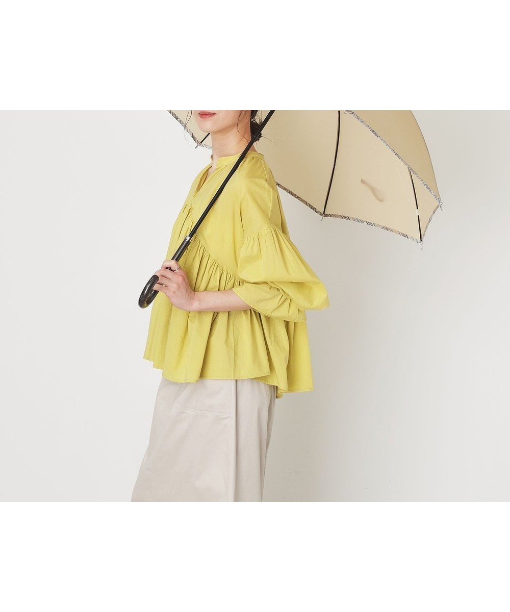 【ムーンバット/MOONBAT】の【WEB限定】POLO RALPH LAUREN(ポロ ラルフローレン)ポロベア×チェックパイピング 無地 FLAG BEAR 長傘 8本骨 インテリア・キッズ・メンズ・レディースファッション・服の通販 founy(ファニー) ファッション Fashion レディースファッション Fashion for Women レイングッズ・傘・晴雨兼用傘 Umbrellas & Rain Gear アイビー Ivy Pattern 傘 Umbrella, Parasol シルバー Silver, Metallic Silver スタイリッシュ Stylish, Fashionable チェック Check, Plaid, Tartan ニューヨーク New York, NYC Style 無地 Plain, Solid Color エレガント 上品 Elegant ビジネス 仕事 通勤 Business / Work / Commuting ベージュ|ID: prp329100004664687 ipo3291000000033743472