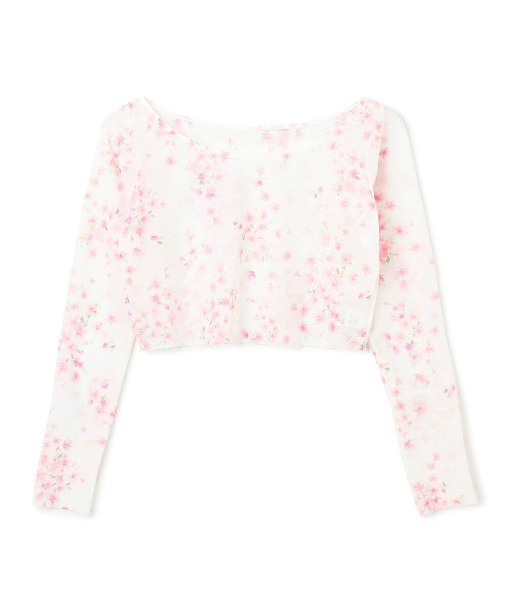 【チャコット/Chacott】の【MAY NAGAHISA】チュールトップ 人気、トレンドファッション・服の通販 founy(ファニー) 　ファッション　Fashion　レディースファッション　Fashion for Women　トップス・カットソー　Cut & Sew Tops　コレクション　Collection, Seasonal Line　ショート　Short, Short Length　プリント　Print, Printed Pattern　春　Spring　 other-1|ID: prp329100004664690 ipo3291000000033743482