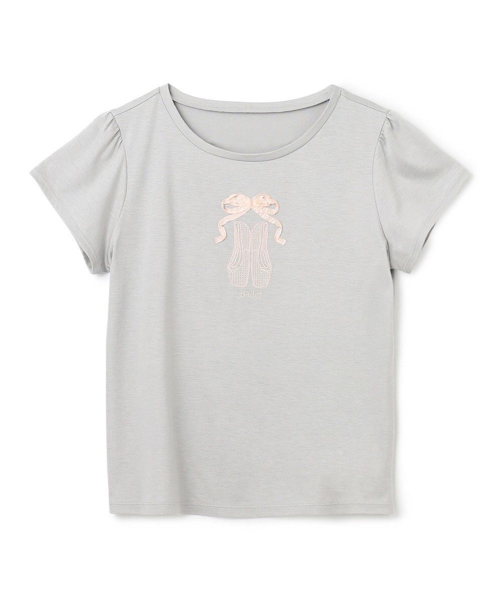 【チャコット/Chacott】のTシャツ 人気、トレンドファッション・服の通販 founy(ファニー) ファッション Fashion レディースファッション Fashion for Women トップス・カットソー Cut & Sew Tops シャツ・ブラウス・オフィスカジュアル Elegant Blouses & Button-Ups ロングTシャツ・Tシャツ Longline T-Shirts & Tees ギャザー Gathered, Ruffled モチーフ Motif, Design Theme リボン Ribbon, Bow other-1|ID: prp329100004664695 ipo3291000000033743513