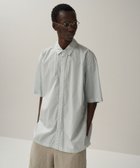 【エイトン/ATON】のCOTTON LAWN オーバーサイズショートスリーブシャツ - UNISEX 人気、トレンドファッション・服の通販 founy(ファニー) ファッション Fashion レディースファッション Fashion for Women トップス・カットソー Cut & Sew Tops シャツ・ブラウス・オフィスカジュアル Elegant Blouses & Button-Ups 春 Spring カリフォルニア California, Cali Style スーピマ Supima, Premium Cotton ドレス Dress, One-Piece 半袖 Short Sleeve, Half Sleeve ユニセックス Unisex, Genderless S/S・春夏 SS, Spring/Summer, Warm Season 夏 Summer thumbnail ICE BLUE|ID: prp329100004664722 ipo3291000000033743594