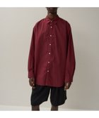 【エイトン/ATON】のCOTTON LAWN オーバーサイズシャツ - UNISEX 人気、トレンドファッション・服の通販 founy(ファニー) ファッション Fashion レディースファッション Fashion for Women トップス・カットソー Cut & Sew Tops シャツ・ブラウス・オフィスカジュアル Elegant Blouses & Button-Ups 春 Spring カリフォルニア California, Cali Style スーピマ Supima, Premium Cotton ドレス Dress, One-Piece ユニセックス Unisex, Genderless S/S・春夏 SS, Spring/Summer, Warm Season 夏 Summer thumbnail BURGUNDY|ID: prp329100004664723 ipo3291000000033743597