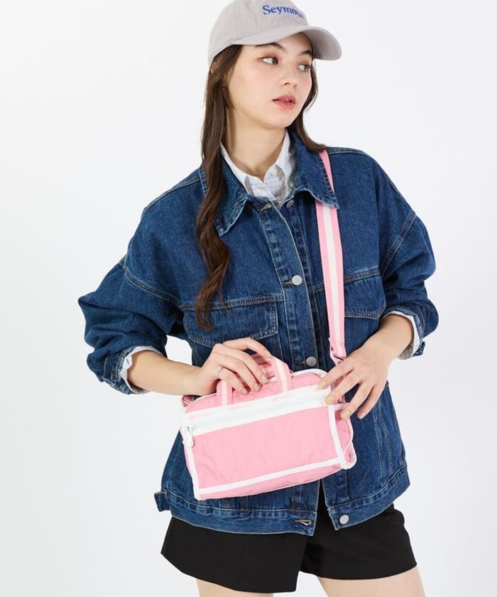 【レスポートサック/LeSportsac】のMINI DUFFEL CROSSBODY/スペクテイターピオニーピンク インテリア・キッズ・メンズ・レディースファッション・服の通販 founy(ファニー) https://founy.com/ ファッション Fashion レディースファッション Fashion for Women アウトドア Outdoor Clothing 軽量 Lightweight, Ultra Light シンプル Simple, Minimal スポーティ Sporty, Casual Athletic 財布 Wallet, Purse プリント Print, Printed Pattern ボストン Boston ボストンバッグ Boston Bag, Retro Bag ポケット Pocket, Pocket Detail ポシェット Pochette, Mini Bag ラップ Wrap, Wrap Design おすすめ Recommended / Our Picks 旅行 Travel |ID: prp329100004664738 ipo3291000000033743634