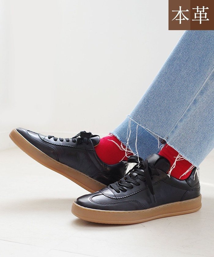 【ポインター/Pointer】の本革シンプルスニーカー インテリア・キッズ・メンズ・レディースファッション・服の通販 founy(ファニー) https://founy.com/ ファッション Fashion レディースファッション Fashion for Women 厚底 Platform Shoes クッション Cushion, Throw Pillow スタイリッシュ Stylish, Fashionable スニーカー Sneakers, Trainers 定番 Standard, Basic Item おすすめ Recommended / Our Picks |ID: prp329100004664762 ipo3291000000033743715