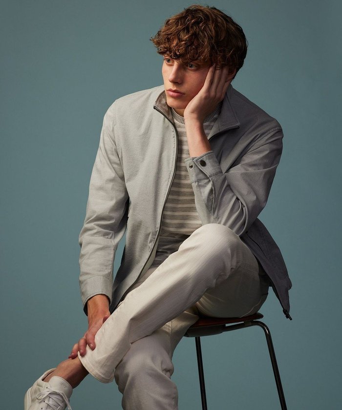 【ジョセフ アブード/JOSEPH ABBOUD / MEN】の【ポケッタブル/ハイパワーストレッチ/Eco 撥水】アクティブレジャー ショート ブルゾン インテリア・キッズ・メンズ・レディースファッション・服の通販 founy(ファニー) https://founy.com/ ファッション Fashion メンズファッション Fashion for Men アウター Men's Coats Outerwear ブルゾンジャケット / カジュアルアウター Bomber Jackets & Blousons 春 Spring 軽量 Lightweight, Ultra Light シャーリング Shirring, Ruched ショート Short, Short Length ジャケット Jacket, Outerwear ブルゾン Blouson, Bomber Jacket ポケット Pocket, Pocket Detail S/S・春夏 SS, Spring/Summer, Warm Season 夏 Summer 旅行 Travel |ID: prp329100004664923 ipo3291000000033745229