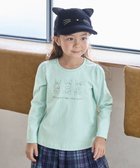 【エニィ/ANY / KIDS】の【WEB限定】7days プリント 長袖Tシャツ ミント×アニマル|ID: prp329100004664929 ipo3291000000033857081