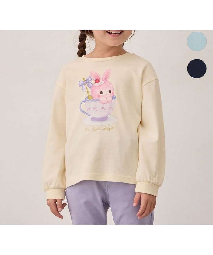 【エニィ/ANY / KIDS】のアニマルモチーフ長袖Tシャツ インテリア・キッズ・メンズ・レディースファッション・服の通販 founy(ファニー) https://founy.com/ ファッション Fashion キッズファッション Fashion for Kids トップス・カットソー Cut & Sew Tops アニマル Animal Print カットソー Cut and Sewn Top ガーリー Girly, Feminine Style 人気 Popular, Best Seller 長袖 Long Sleeve, Full Sleeve プリント Print, Printed Pattern ポケット Pocket, Pocket Detail ラベンダー Lavender A/W・秋冬 Autumn/Winter おすすめ Recommended / Our Picks |ID: prp329100004664937 ipo3291000000033940746