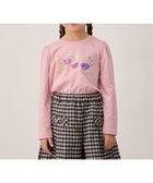 【エニィ/ANY / KIDS】のミラクルスパンコール 長袖Tシャツ ピンク×音符|ID: prp329100004664941 ipo3291000000033745297